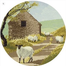 Heritage Stitchcraft Cross Stitch Chart Sheep Track HC244