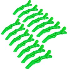 14 PCS Light Green Large Alligator Hair Clips For Styling Sectioning Color