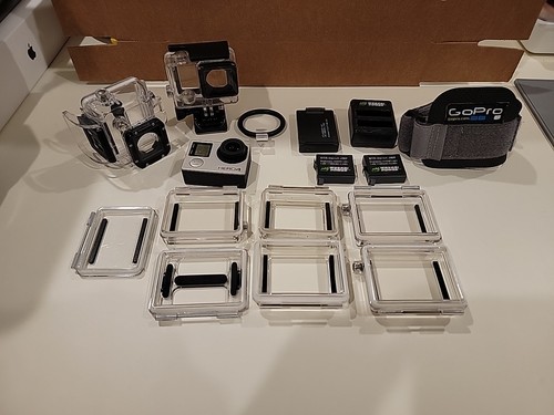 GoPro HERO4 Action Camera - Silver And Accessories 