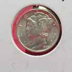 1945 Mercury Dime UNC - BU Silver 10c Winged Liberty Coin