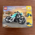 NEW SEALED - LEGO Creator 3 in 1 Vintage Motorcycle Set 31135, Damaged Box