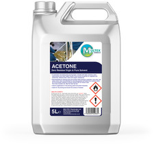 Acetone 100% PURE Degreaser Solvent Cleaner Paint Thinner Glue remover FREE P&P