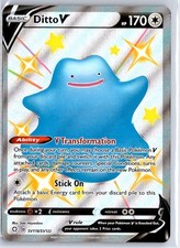 Ditto V SV118/SV122 Shiny Holo Rare Shining Fates: Shiny Vault NM Saki Hayashiro on eBay