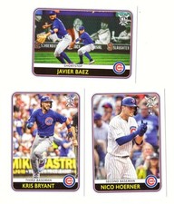 2020 Topps Big League - CHICAGO CUBS Team Set 