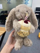 Jellycat Bunny Plush Birthday Cake Bashful Beige Soft Toy Gift NWT Cute