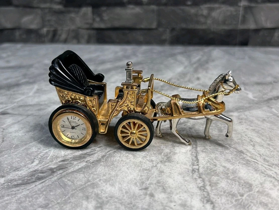 Vintage Horse Carriage Clock | eBay