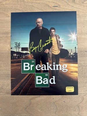 Bryan Cranston Walter White Breaking Bad Signed Autographed AUTO 8x10 Photo COA
