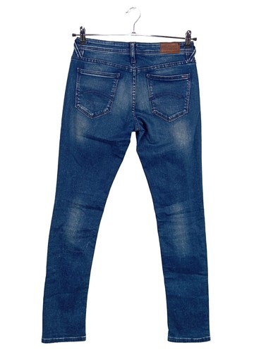 HILFIGER DENIM Jeans vita bassa Donna Jeans Taglia IT 42 blu stile casual - Foto 2 di 5