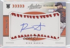 2020 Absolute Rookie Baseball Material Signatures 19/149 Rico Garcia Auto 0l6z