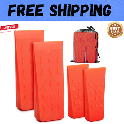 4 pack Tree Felling Wedges chainsaw wedges 5.5+8 tree cutting equipment