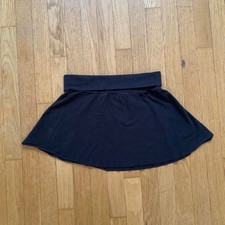 Brandy Melville Black / Navy mini skirt, One Size