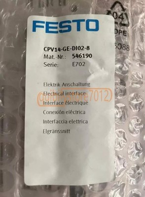 1PCS new FESTO CPV14-GE-DI02-8 546190 Electrical Interface