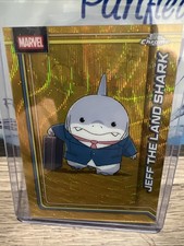 2026 Topps Chrome Sapphire Marvel #60 Jeff The Land Shark GOLD SP /50