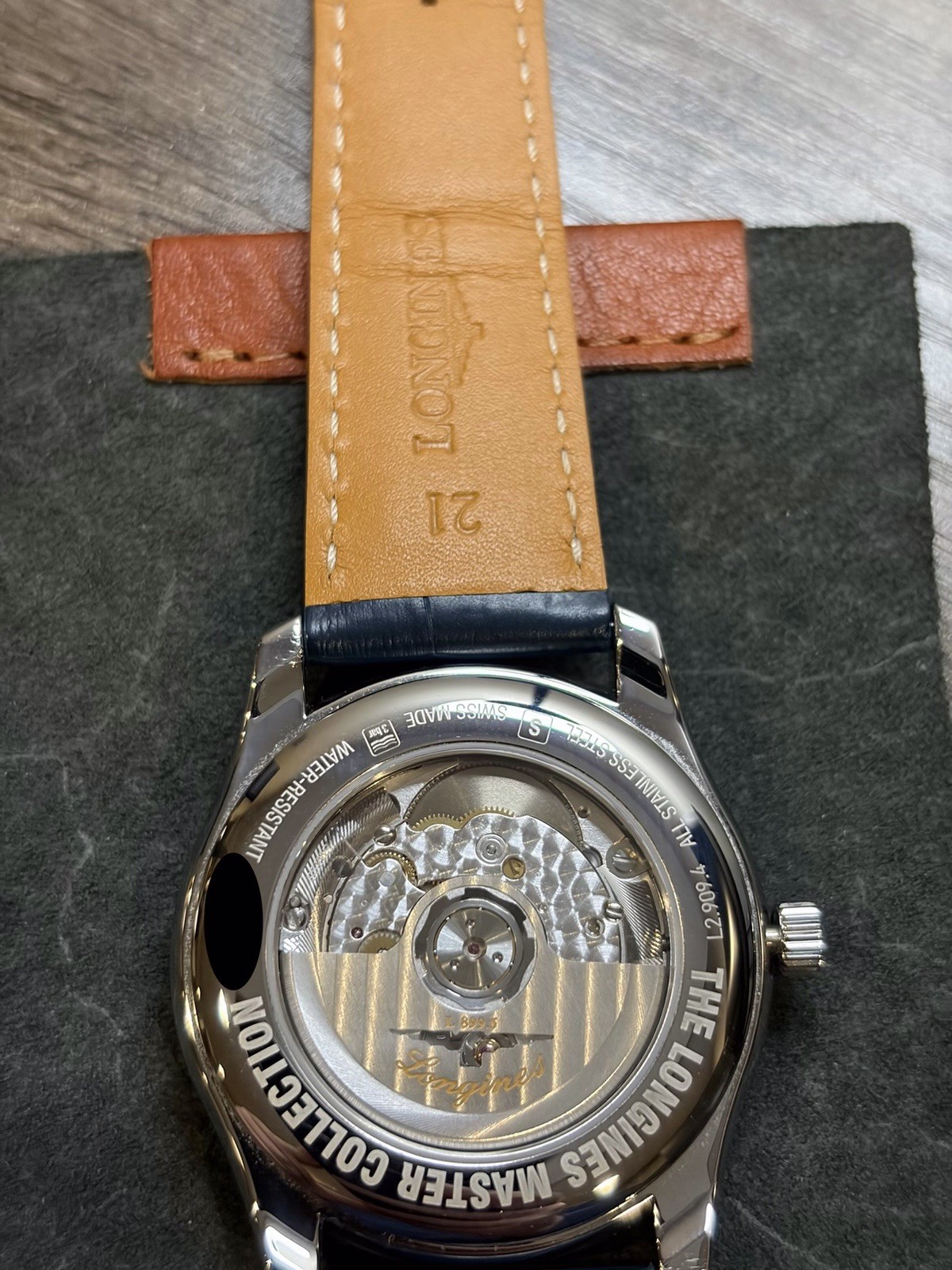 Longines Master Collection Automatic Moonphase Bl… - image 10