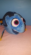TY Sparkle Disney Finding Nemo Dory Blue Fish Beanie Plush 9" Stuffed Animal Toy