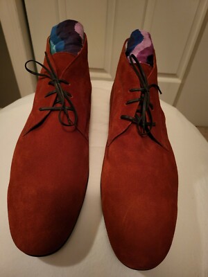 Mens DOUCAL'S suede ankle boots EURO 46 US(13)