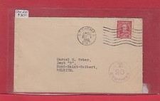 Short-paid Postage due to BELGIUM 1936 T20 centimes Canada cover surface mail