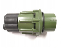 NATO Stecker 2 Polig 35mm² Olivgrün mit Überwurfmutter