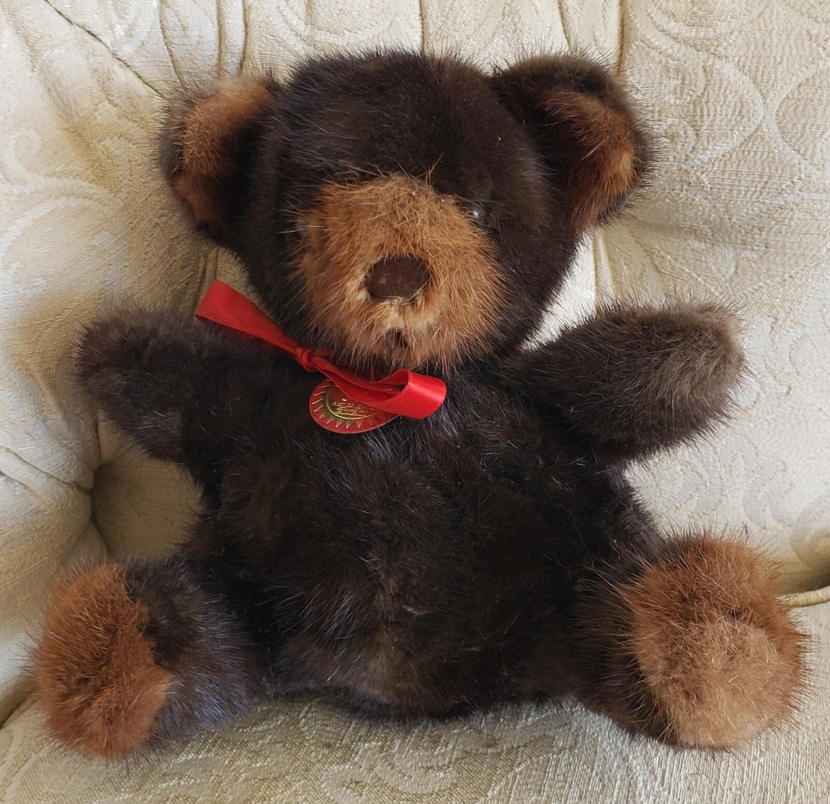 Breed Established 1982 Rare Bear Mink Teddy Bear First Generation