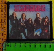 SCORPIONS Heavy Metal Rock Band TOPPA PATCH PARCHE TOPPE JEANS  L2#N11