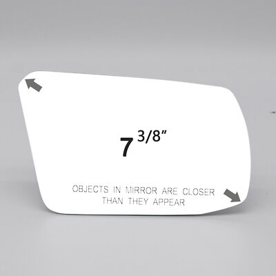 Mirror Glass Replacement for 2007-12 Nissan Altima Passenger Right Side Convex
