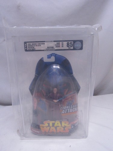 Hasbro Star Wars Rots Holographic Emperor Action Figure graded - Picture 7 of 7