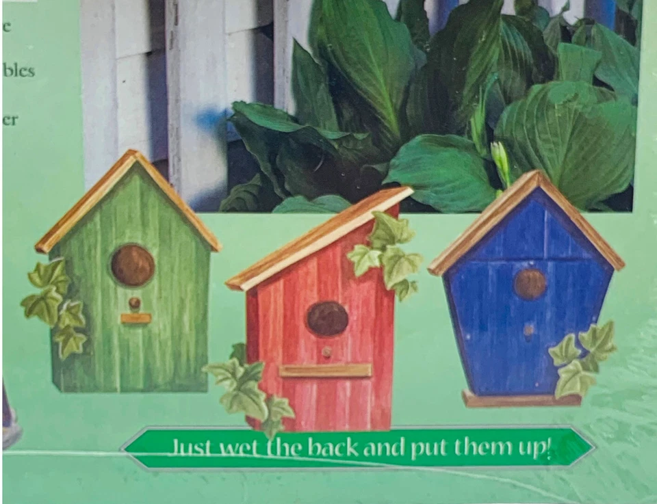 Nuevo de Lote Antiguo Wallies 12099 Pajareras Papel Pintado Prepegado Recortes Lavable Despojable Foto 4 de 4