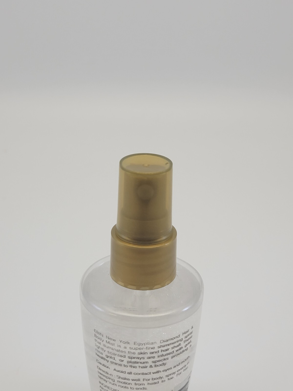 Ebin Egyptian Diamond Hair & Body Glitter Mist Spray Platinum Diamond