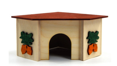 Ratte Hamster Haus Sperrholzhaus Haustier Tier Gerbil Degu Meerschweinchen Nagetiere Nest
