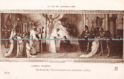 R403761 La Vie de Jeanne D Arc Lionel Royer Derniere Communion de Jeanne D Arc A