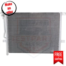 Kool Vue KVAC3648 A/C Condenser for 01-05 BMW 320i Base, 325i Base, 330i Base