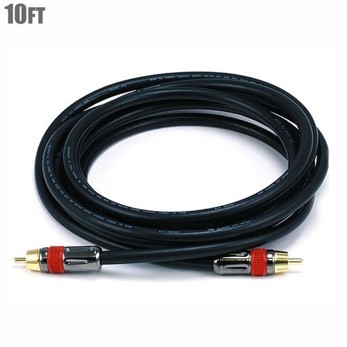 3-100FT RCA Male to Male RG6U Digital Coax Coaxial Cable Double Shielded LOT - Picture 4 of 11