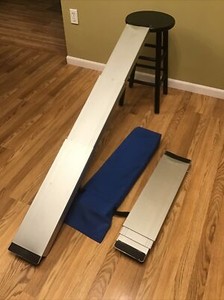 Lot Of 2 EZ Access Portable 58” X 6.75” Wheelchair Ramp Telescopic Pair w/Case
