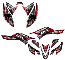 Fits Honda TRX 400 2008 to 2016 graphic kit stickers trx400 2008 to 2016 decals