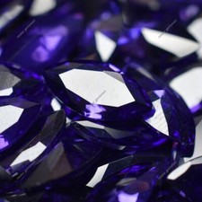 30 Pcs Natural Purple Tanzanite CERTIFIED Marquise Cut Loose Gemstone 7x5 MM Lot