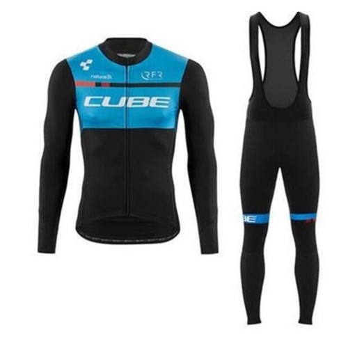 Men Team Cycling Jersey Bib Pants Set Autumn Bike Sports Uniform Racing Clothing - Picture 43 of 55
