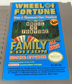 Wheel of Fortune Family Edition Nintendo NES *CIB, BEST LOOKING*