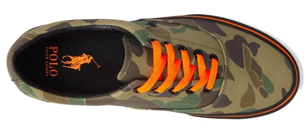 POLO RALPH LAUREN taglia 7 5 Keaton pony sneaker mimetiche atletiche casual NUOVE