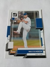 2022 Donruss Baseball Base #104 Max Scherzer - New York Mets