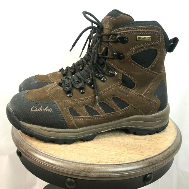 Cabelas Mens 11.5 D Runner 830535 Brown Thinsulate Ultra DryPlus