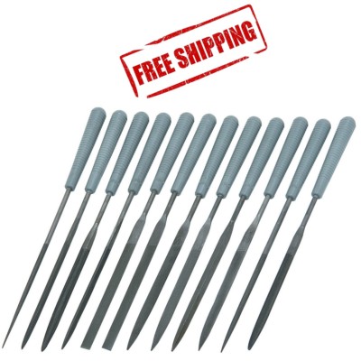 ENGINEER 5 Piece Mixed Precision Mini File Set (Smaller Sized Needle Type Files). Made In Japan. Tfs-02, Black - Foto 4