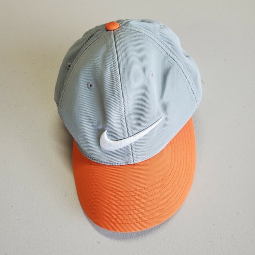 Nike Golf Hat Large-XLarge Gray Orange 