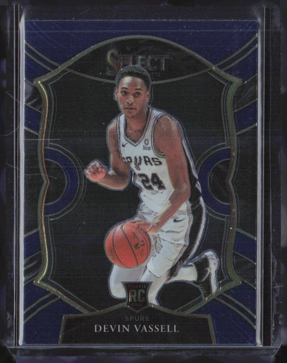 2020-21 Panini Select #71 Devin Vassell Blue