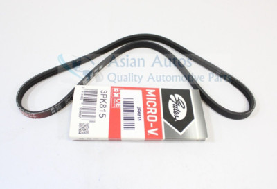 Gates Water Pump Belt PY0115908 3PK815 For Mazda 3, 6, CX-5 2.5L