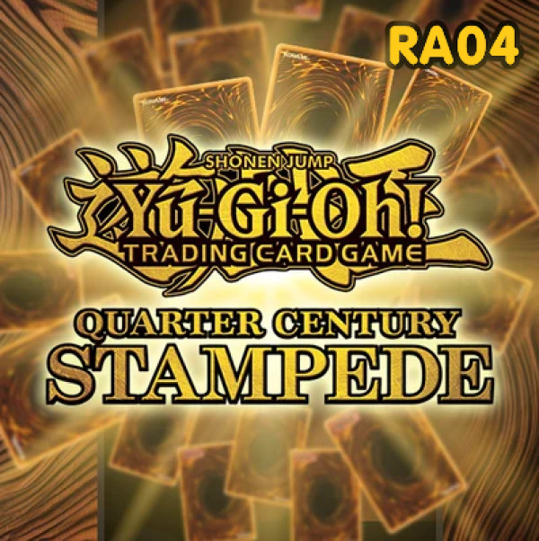 YuGiOh Quarter Century Stampede RA04 Nostalgia Set Platinum Secret Rare