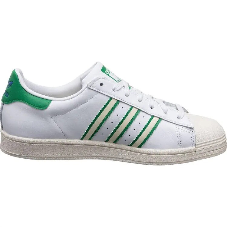 Size adidas Superstar Team Colors White Green for sale