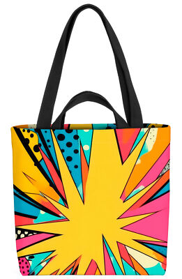 Pop Art Explosion Comic Tasche bunt popart comic anime manga gamer game superhe