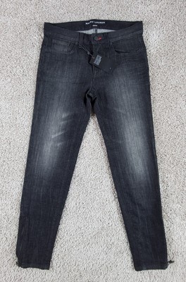 Ralph Lauren Black Label Jeans Women's 27 400 Matchstick Ankle Cropped Slim Fit