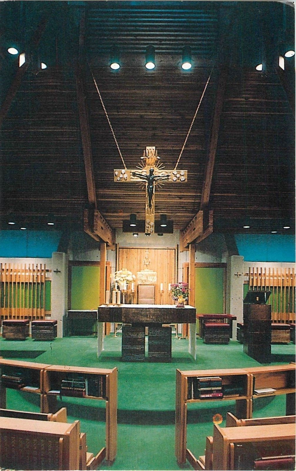 c1970s Benedictine Mission House, Schuyler, Nebraska Postcard (f) eBay