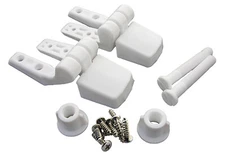 Lasco 14-1039 2-Piece Replacement Toilet Seat Hinge - Quantity 1